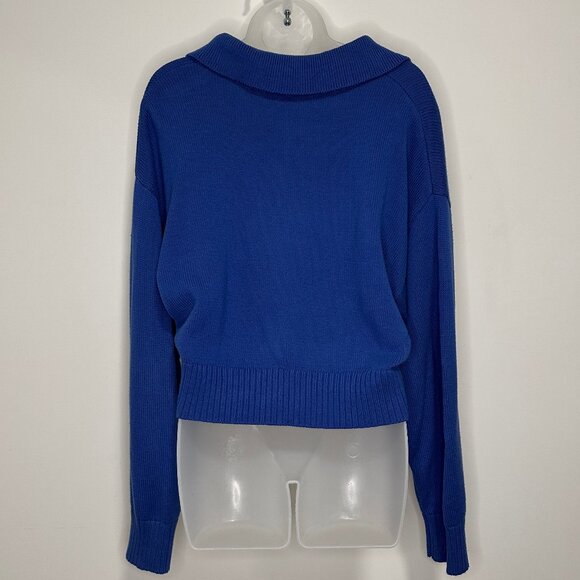 Olivaceous Blue Sweater | Size L - Picture 2 of 2
